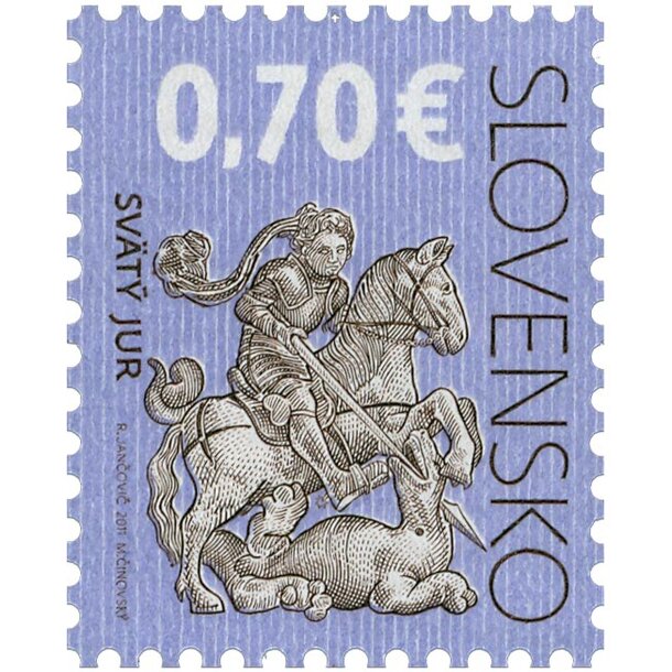 Známka slovensko 2011 - kultúrne dedičstvo slovenska - známka-2011-kultura