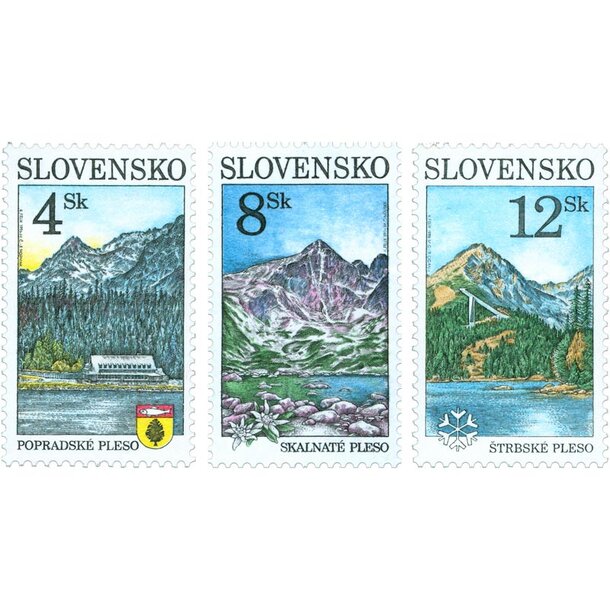 Séria známok slovensko 1996 - krásy našej vlasti - známky-1996-krasy-nasej-vla