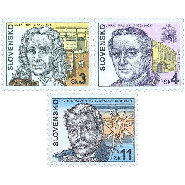Séria známok slovensko 1999 - osobnosti - známky-1999-osobnostii