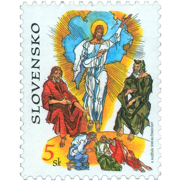 Známka slovensko 1999 - duchovná obnova - známka-1999-obnova