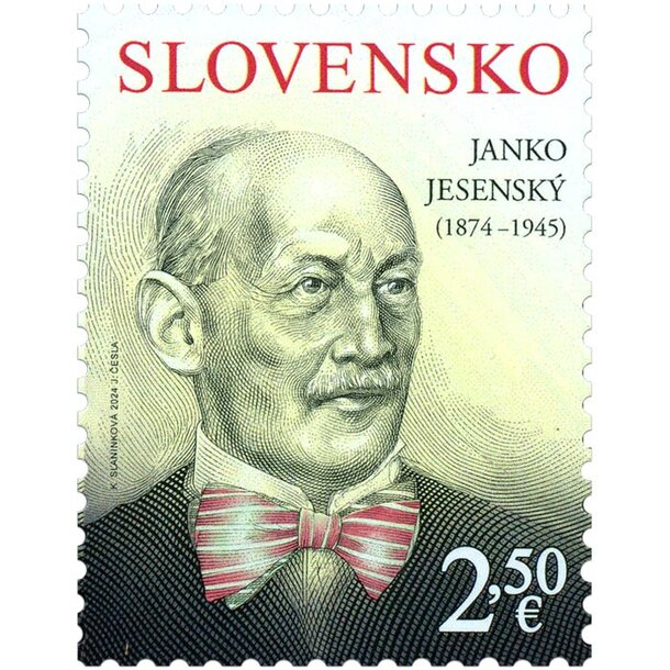 Známka slovensko 2024 - janko jesenský - znamka_jesensky