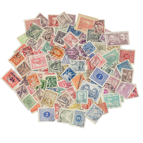 Balíček poštových známok - československo - balicek-znamky-csr-100-2