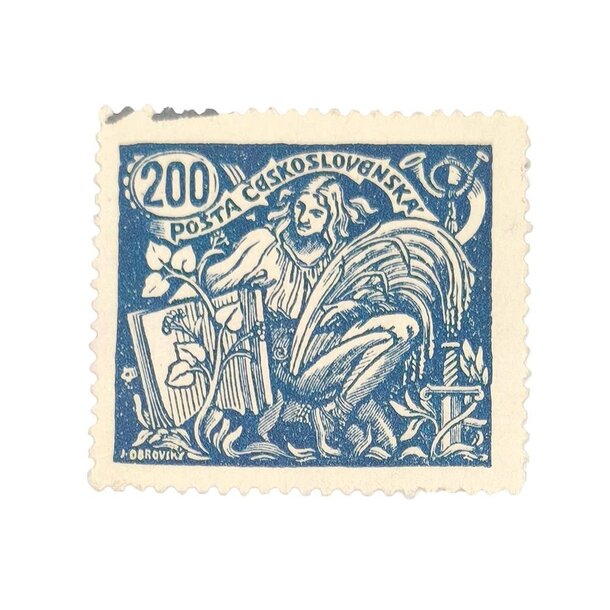 Balíček poštových známok - československo - 5. 1. ČSR - 1923 Hospodářství