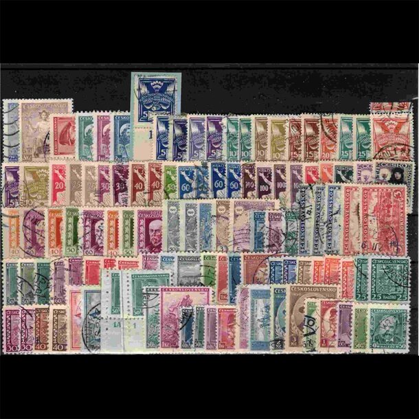 Balíček poštových známok - československo - znamky-csr-mix-12-3