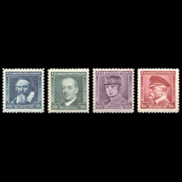 Séria známok československo 1936 - portréty - znamky-1936-347-0