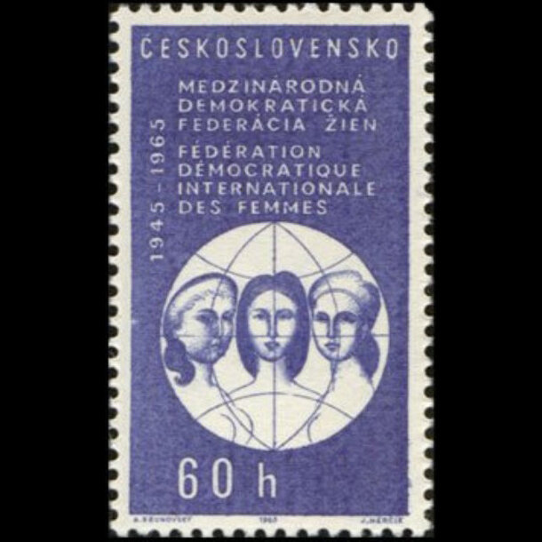 Známka československo 1965 - mdfž - znamky-1965-1552