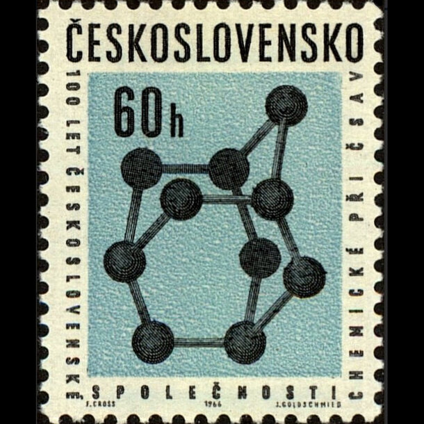 Známka československo 1966 - 100 rokov čsav - znamky-1966-1636