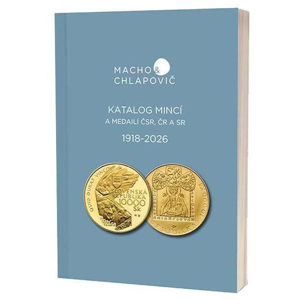 Katalóg mince a medaile čsr, čr a sr 2026 - katalog-minci-macho-2026-1