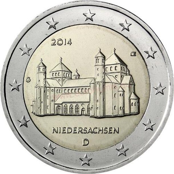 2 € nemecko 2014 - niedersachsen g - Germany2euros2014