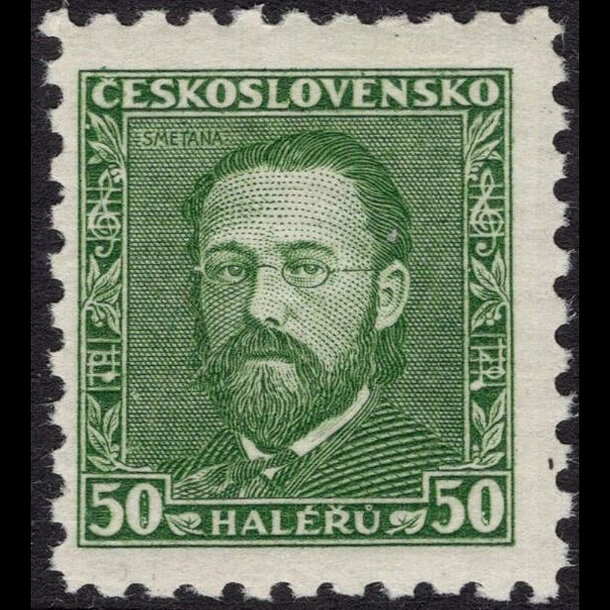 Známka československo 1934 - b. smetana - znamky-1934-321