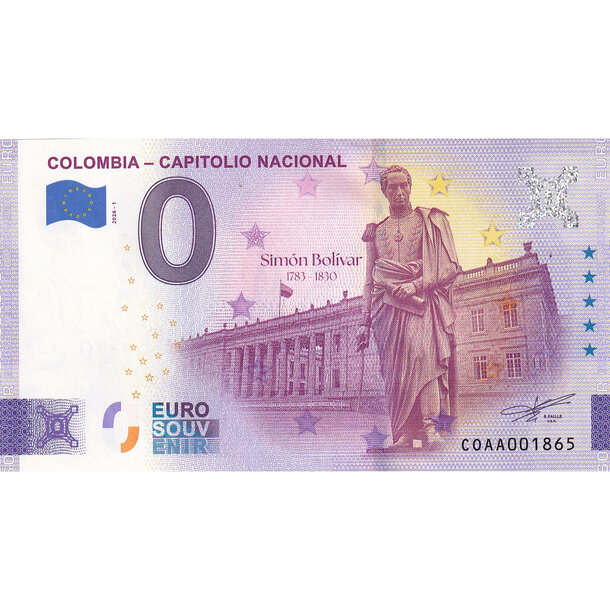 0 euro souvenir 2026 - capitolio nacional - 0 Euro Souvenir 2026 - Capitolio Nacional