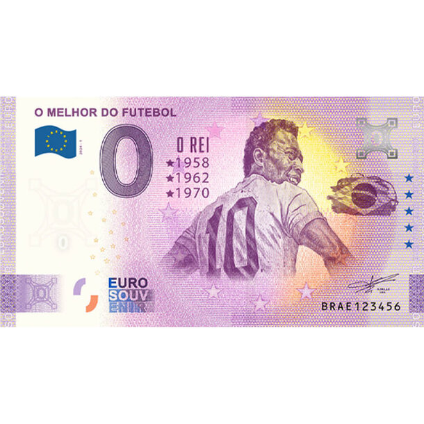 0 euro souvenir 2024 - o melhor do futebo - 0-euro-souvenir-banknote-o-melhor-do-futebol-pele-brazil-brae-2024-12