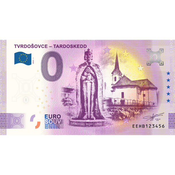 0 euro souvenir 2025 - tvrdošovce - HB_0-euro-souvenir-tvrdosovce-a-hr