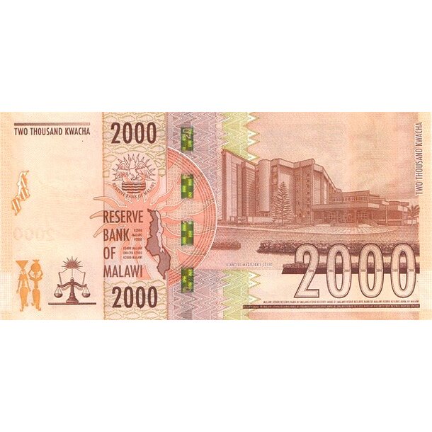 2000 kwacha 2024 malawi - Bankovka Malawi 2000 Kwacha 2024 - 70-2