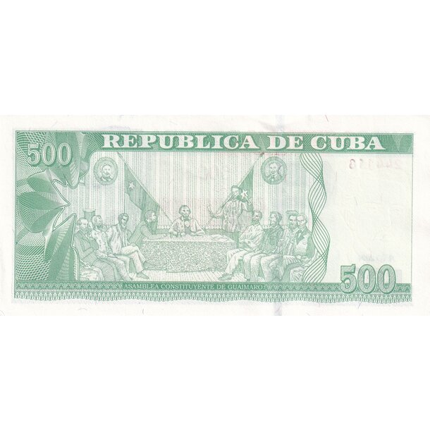 500 pesos 2024 kuba - Bankovka Kuba 500 Pesos 2024 - 131-2