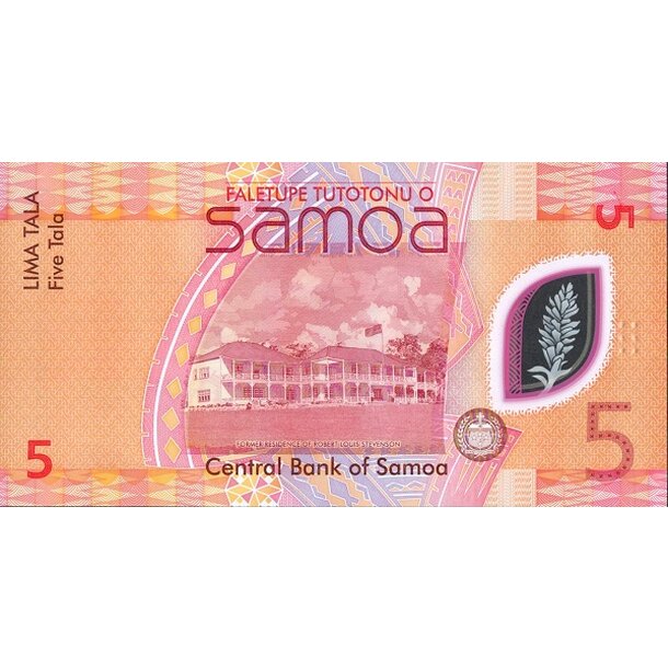 5 tala 2023 samoa - Bankovka Samoa 5 Tala 2023 - 47-2