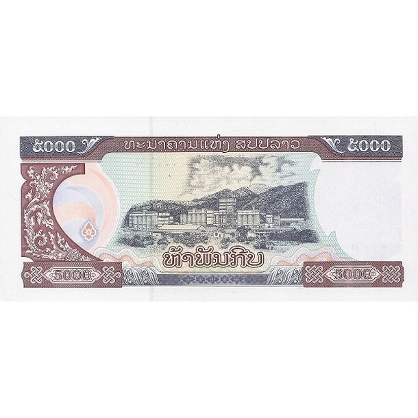 5000 kip 2020 laos - Bankovka Laos 5000 Kip 2020 - 41A-2