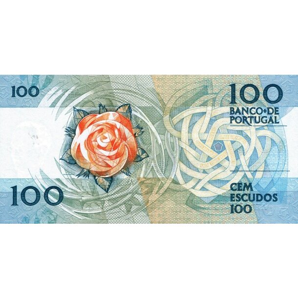 100 escudos 1988 portugalsko - Bankovka Portugalsko 100 Escudos 1988 - 179f-2