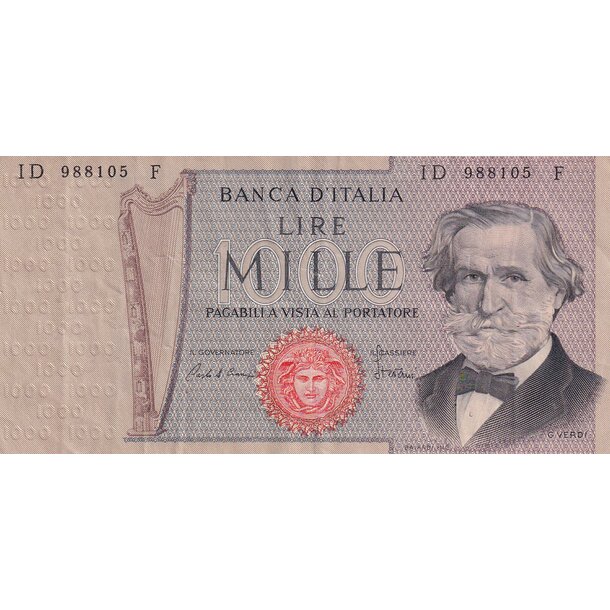 1000 lire 1918 taliansko - Taliansko 1000 Lire 1980-101g-1