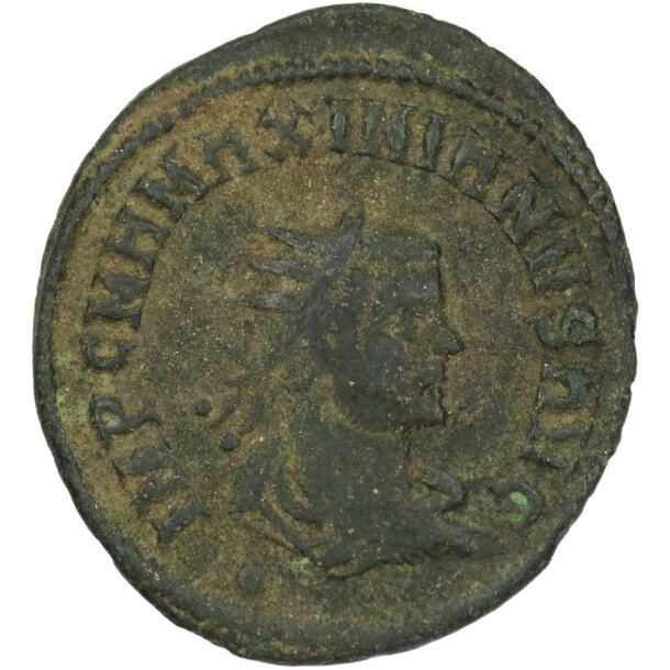 Maximianus herculius ae antoninianus - Maximianus Herculius AE Antoninianus - CONCORDIA MILITVM RIC 607E-1
