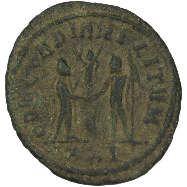 Maximianus herculius ae antoninianus - Maximianus Herculius AE Antoninianus - CONCORDIA MILITVM RIC 607E-2