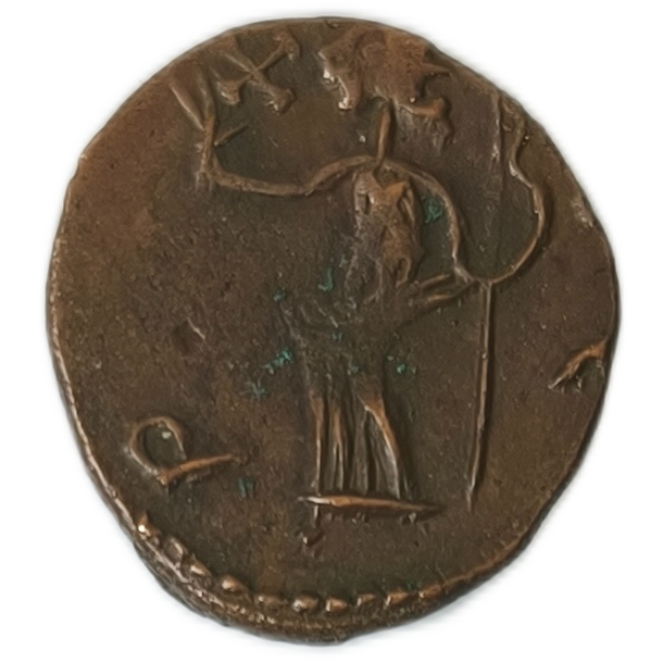 Tetricus i. ae antoninianus - Tetricus I. AE Antoninianus - PAX AVG RIC 100-2