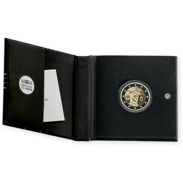 2 euro francúzsko 2022 - olympijské hry 2024 - proof - francuzsko-2022-2-euro-olympiada-2024-proof-1