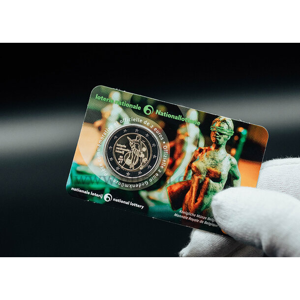 2 euro belgicko 2025 - národná lotéria - 2 EURO Belgicko 2025 - Národná lotéria coincard