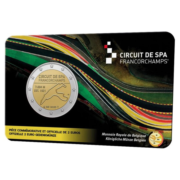2 euro belgicko 2025 - národná lotéria - belgicko 2e FRjpg