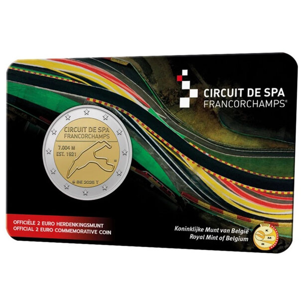 2 euro belgicko 2025 - národná lotéria - belgicko 2e NLjpg