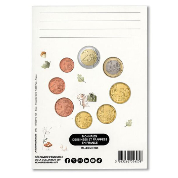 Sada euro mincí francúzska 2025 - sada-francuzsko-2025-2