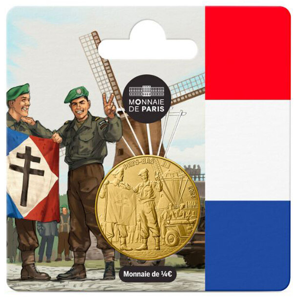 1/4 euro francúzsko 2025 - francúzsky vojak - 1-4-euro-francuzsky-vojak-3