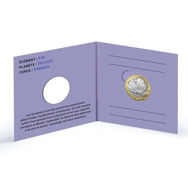 5 euro francúzsko 2025 - škorpión - 5-euro-francuzsko-2025-skorpion-4