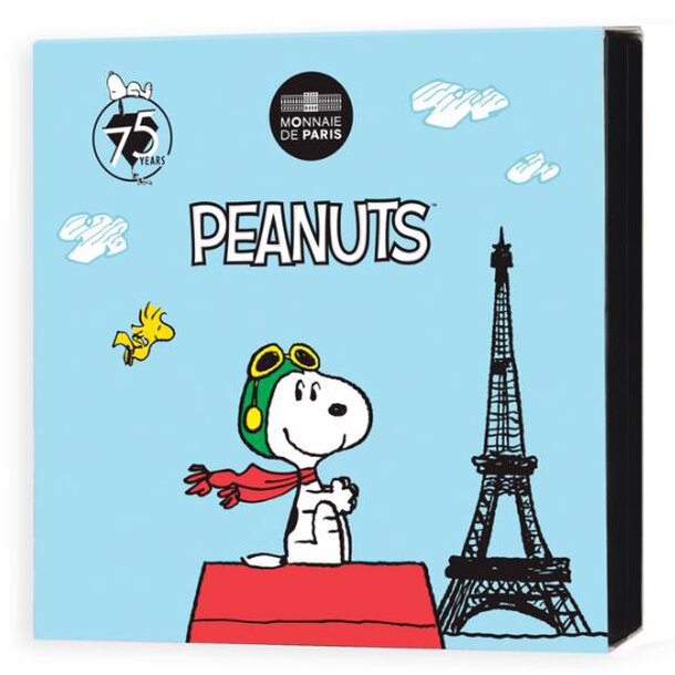 100 euro francúzsko 2025 - snoopy - 100-euro-2025-snoopy-blister-3