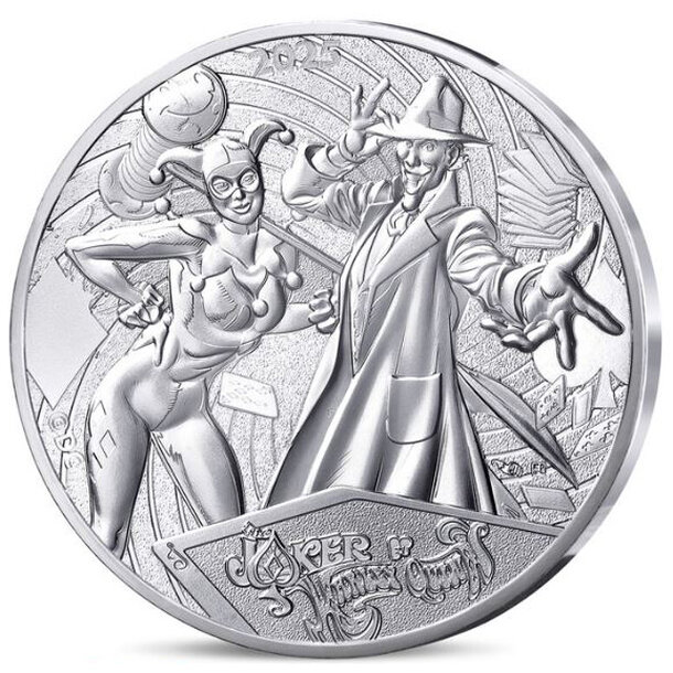 10 euro francúzsko 2025 - joker a harley quinn - blister - 10-euro-2025-joker-harley-1