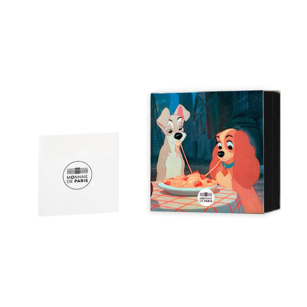 10 euro francúzsko 2025 - lady and the tramp - 10 € Francúzsko 2025 - Lady and the Tramp-3