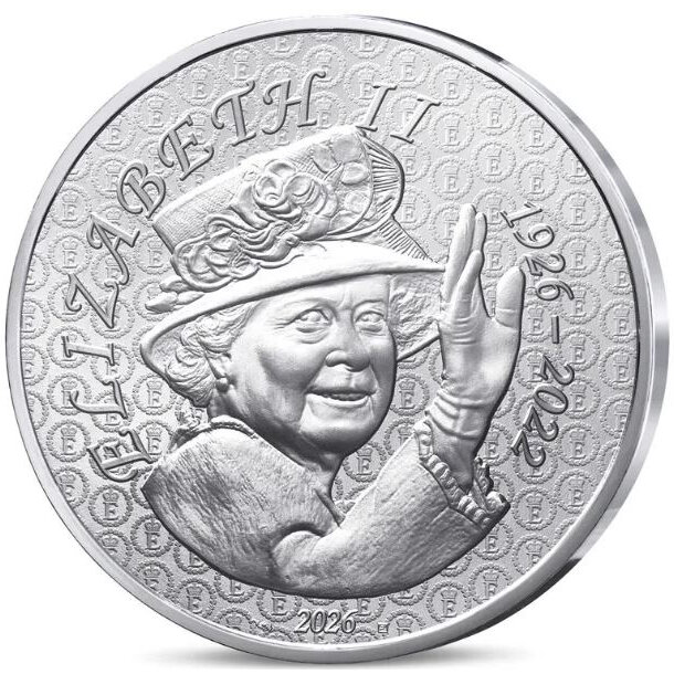 10 euro francúzsko 2026 - alžbeta ii. - blister - 10 euro Francúzsko 2026 - Alzbeta II -1
