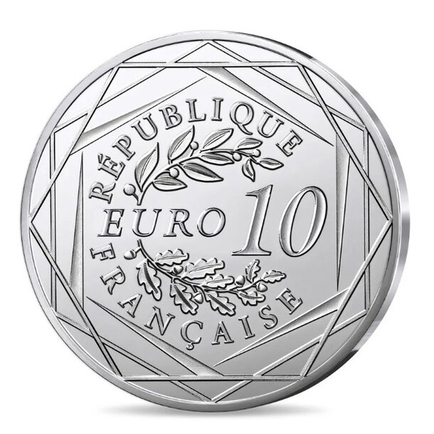10 euro francúzsko 2026 - saruman - kolorovaná - PSM 10 € Francúzsko 2026 - LOTR Saruman - 2