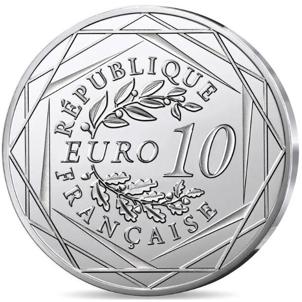 10 euro francúzsko 2026 - moulin rouge - kolorovaná - 10 euro Francúzsko 2026 - Moulin Rouge -kolor-2