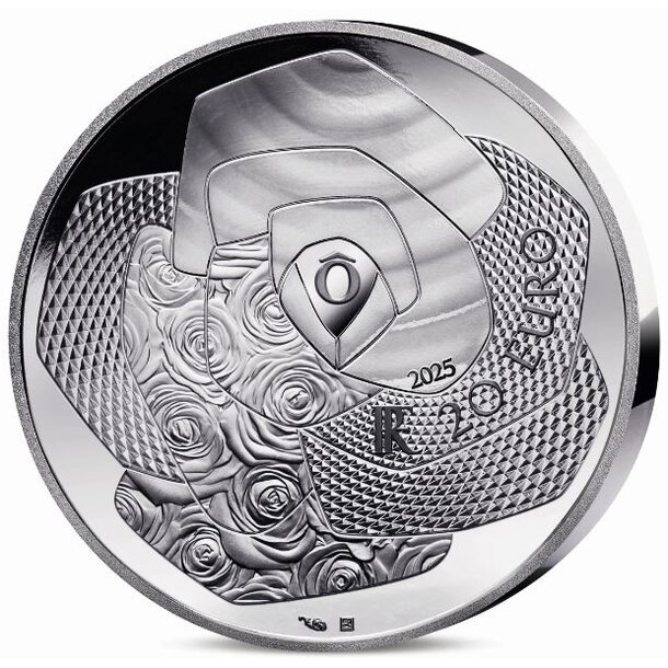 20 euro francúzsko 2025 - lancôme - proof - 20 € Francúzsko 2025 - Lancôme - Proof-2