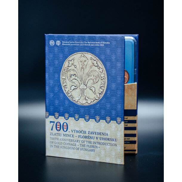 Sada obehových euro mincí sr 2025 - zavedenie florénu v uhorsku - proof - IMG_9341