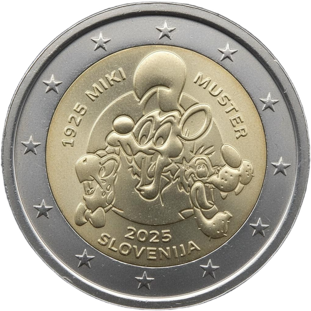 2 euro slovinsko 2025 - miki muster - nano-banana-1765292399516 (1)
