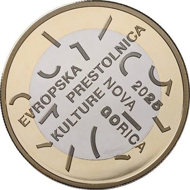 3 euro slovinsko 2025 - nova gorica - 3 euro Slovinsko 2025 - Nova Gorica-1