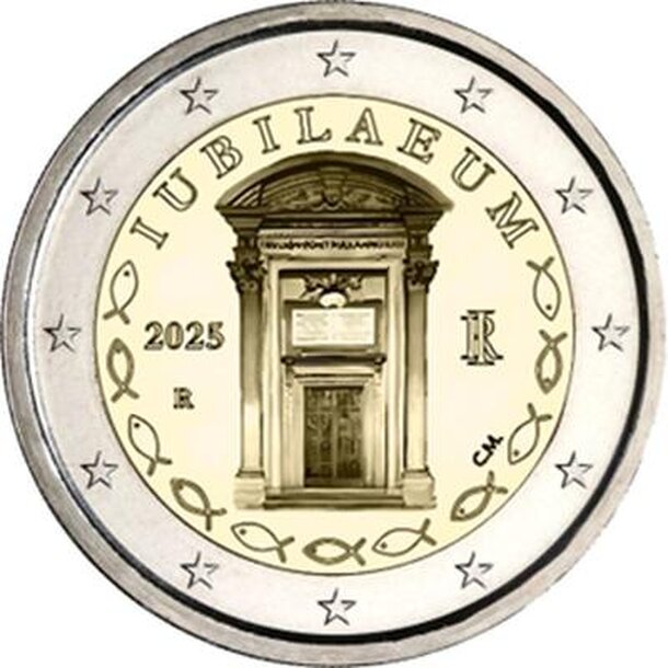 2 euro taliansko 2025 - jubileum - Taliansko Jubileum 2025