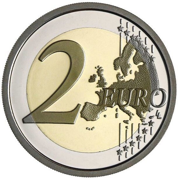 2 euro taliansko 2026 - pinocchio - reverse proof - 2 euro Taliansko 2026 - Pinocchio - Reverse Proof-3