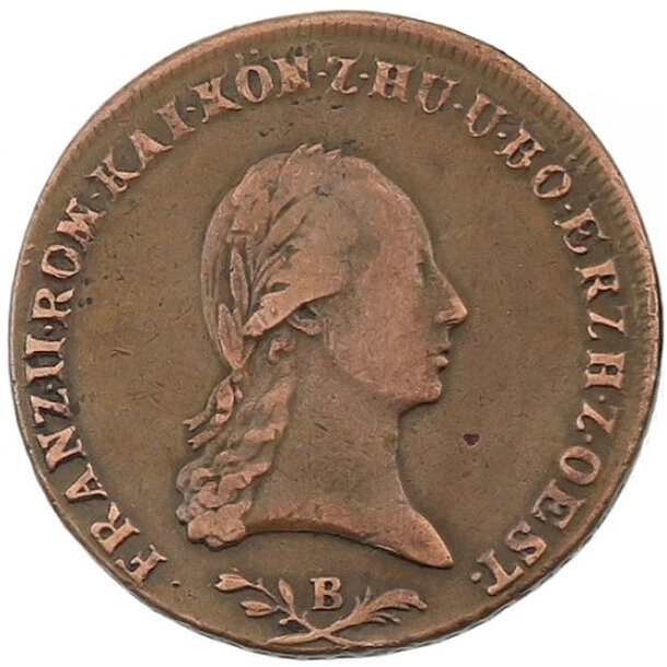 6 grajciar františek ii.1800 b - 6 grajciar františek ii.1800 b - 6-kreuzer-1800-b-frantisek-3