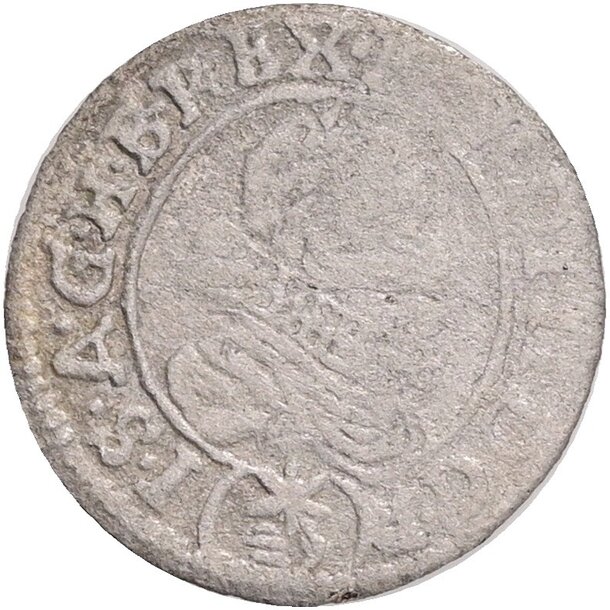 1 grajciar ferdinand ii. 1637 praha (pr) - 1 Grajciar Ferdinand II. 1637 Praha PR-1