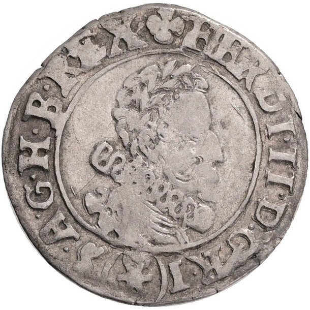 3 grajciar ferdinand ii. 1626 kutná hora (kh) - 3 Grajciar Ferdinand II. 1626 Kutná Hora KH-1