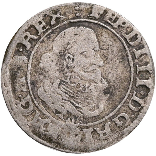 3 grajciar ferdinand ii. 1627 praha (pr) - 3 Grajciar Ferdinand II. 1627 Praha PR-1