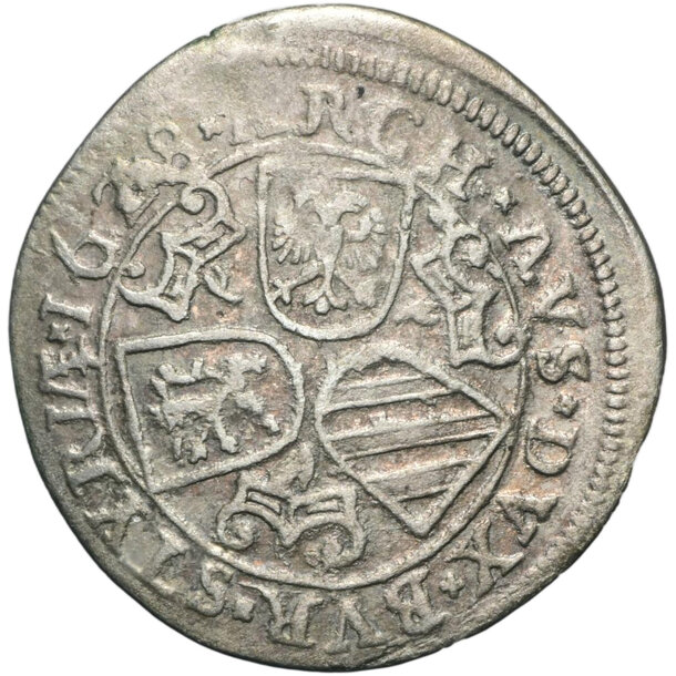 3 grajciar ferdinand ii. 1628 graz (gr) - 3 Grajciar Ferdinand II. 1628 Graz GR-2